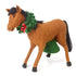 Hand Felted Wool Horse Wreath Christmas Tree Topper Arcadia Home - ARCADIA HOME